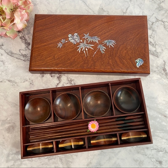 Other - 🔥SALE! 🥢 Wooden Chopstick Set - New in Box